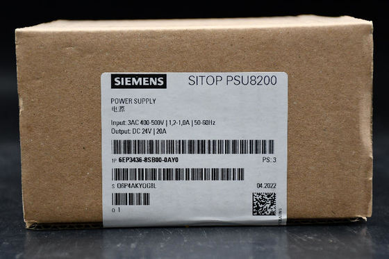 Entrada de la CA de la fuente de alimentación del carril del estruendo del modo del interruptor de Siemens SITOP PSU100D 230V, salida de la C.C. 24V, 3.1A 75W proveedor