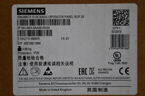 Unidad de control de Siemens SINAMICS G120, 24 C.C. de V, 1,5 A proveedor