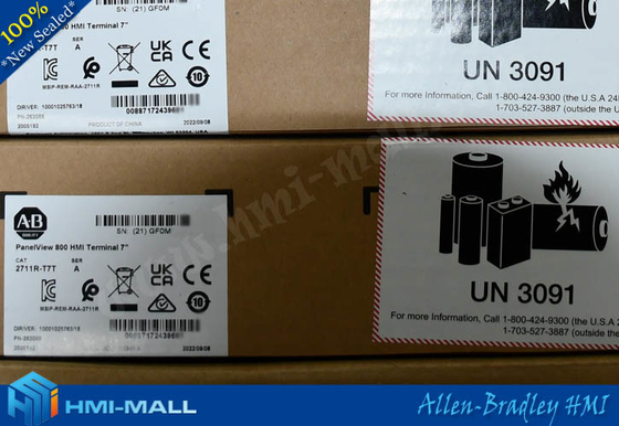 2711R-T7T | Allen Bradley | Terminal de PanelView 800 7-Inch HMI proveedor