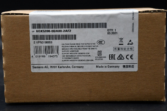 Interruptor de Ethernet de Siemens, puerto 8 RJ45, 24V C.C., 10 mbit/s, 100 mbit/s de velocidad de la transmisión, soporte del carril del estruendo proveedor